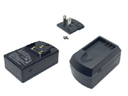 PENTAX Battery Charger for D-LI8, Optio SVi, Optio T10, Optio S7, Optio S6, Optio A20, Optio S5n, Optio A40, Optio WPi, Optio S4i